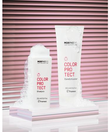 FRAMESI Morphosis Color Protect Shampoo 8.4 fl oz - Preserves Color Nourishes Hair International Shipping Available - Buy Online on SooperMarket.com
