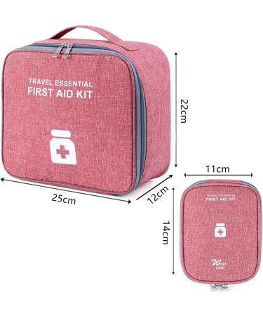 Zimohe 2PCs Waterproof Medication Bag - Large Capacity Medicine Storage for Home Auto Office Camping & Travel - Buy Online on SooperMarket.com