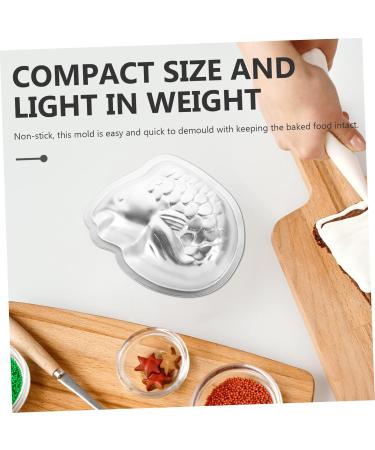 Zerodeko Tart Pans 2 pcs Cold - Fish Rice Mould Baking Aluminium Shape Cake Household Jelly Mousse Pudding Cups - Buy Online on SooperMarket.com