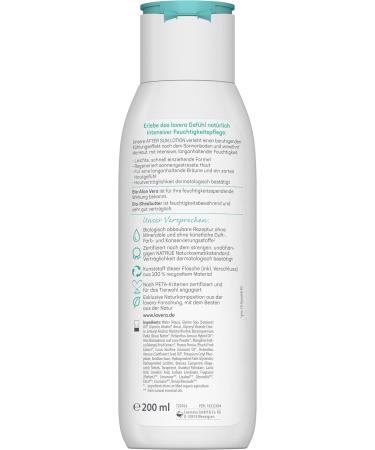 Lavera After Sun Lotion 200 ml - Soothing & Cooling Moisturizer | Vegan Natural Cosmetics | 24-Hour Sun Protection - Buy Online on SooperMarket.com