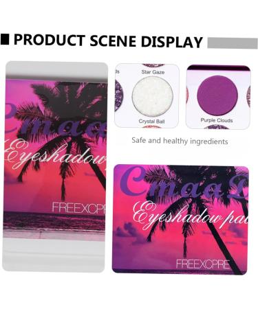WOONEKY 1 Box Eyeshadow Palette Woman Eyeshadow Pallet Eye Shadow Plate Makeup Supplies Plastic - Buy Online on SooperMarket.com