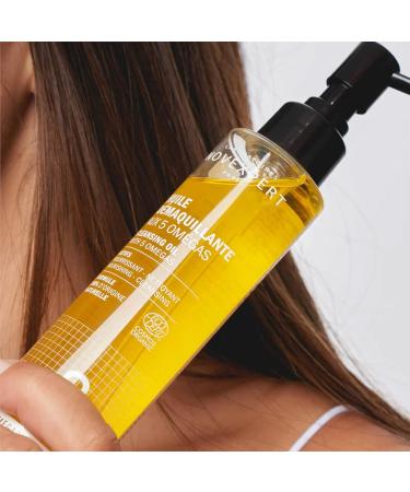 Cleansing Oil with 5 Omegas - Vegan Facial Cleanser for Makeup Removal & Skin Renewal - Hydrating Organic Skincare (5 Oz - Buy Online on SooperMarket.com