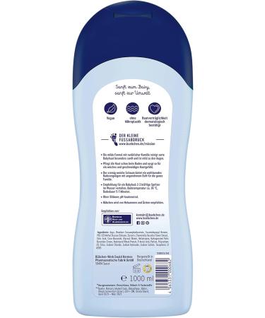B bchen Baby Bath 1000 ml | Mild Creamy Soft Foam for Gentle Cleaning | Nourishing Formula for Delicate Baby Skin | Silicone-Free - Buy Online on SooperMarket.com