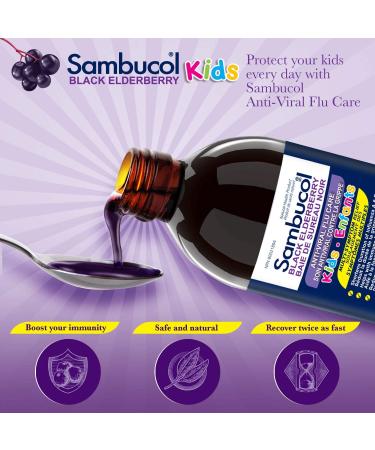 Sambucol Black Elderberry for Kids 120 Milliliter SUPPLEMENT - Buy Online on SooperMarket.com