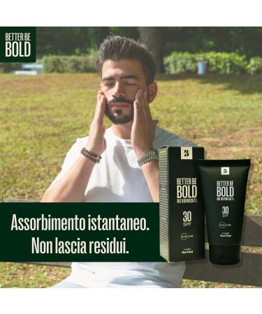 BETTER BE BOLD SPF 30 matting sun fluid for baldness and face. Sun protection with UVA and UVB filters. Waterproof absorbs quickly. Coral friendly and fragrance-free. Made in Germany - Buy Online on SooperMarket.com