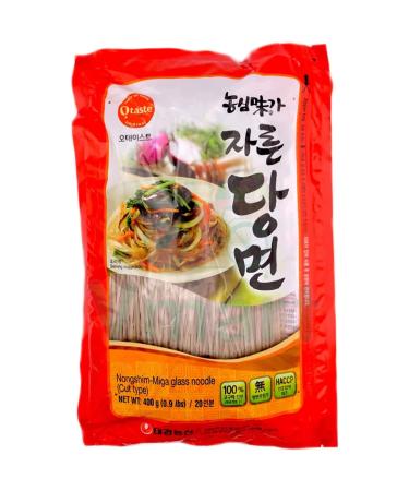 O'taste Nongshim Miga Korean Instant Glass Noodles (Cut Type) 400g