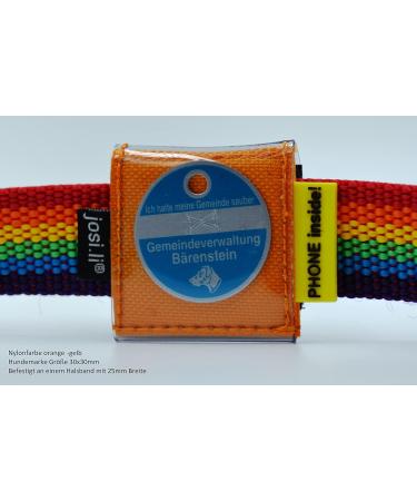 Josi.li Dog Collar Pocket - Nappa Leather Eco-Friendly Fits 33x33mm & 40mm Collars 6 Colors Available - Buy Online on SooperMarket.com
