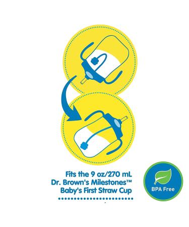 Dr. Brown's Baby's First Straw Cup Replacement Kit - Convenient and Durable - Buy Online on SooperMarket.com