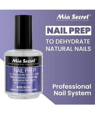 Mia Secret Professional Acid Free Nail Prep Dehydrator 15ml - Enhanced Bonding for Acrylic Powder & Gel Polish - Buy Online on SooperMarket.com