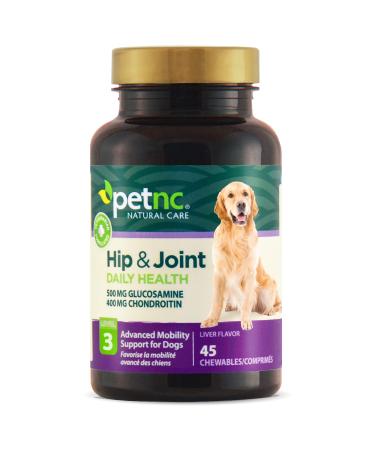 petnc NATURAL CARE Hip & Joint Level 3 Liver Flavor 45 Chewables