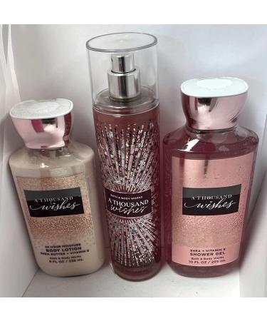 Bath & Body Works A Thousand Wishes Body Set - Shower Gel, Lotion & Mist - Buy Online on SooperMarket.com