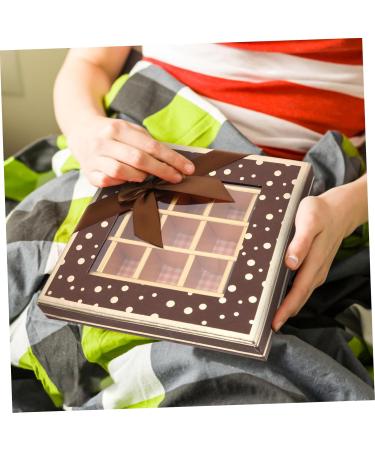 CORHAD Box Chocolate Box Candy Truffle Chocolate Chocolates Candy Chocolate Cardboard Black - Buy Online on SooperMarket.com