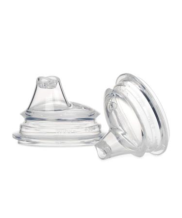 Nuby Comfort 360 Plus Bottle and Trainer Cup Replacement Spout 2 pack