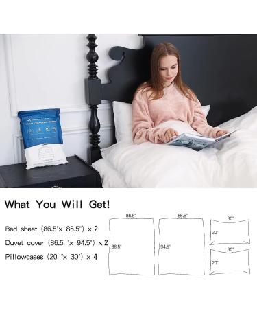 OTITYAN 2 Pack Disposable Travel Bedding Set - Ideal for Hotel, Business Trip & Hospital - Includes Sheets, Quilt Cover & Pillowcase - Buy Online on SooperMarket.com