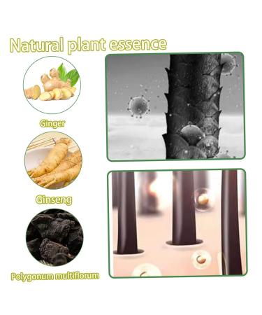 10Pcs Natural Black Bubble Hair Dye | Long-lasting Plant-Based Hair Coloring | Mild & Refreshing 30ml Hair Care Solution - Buy Online on SooperMarket.com
