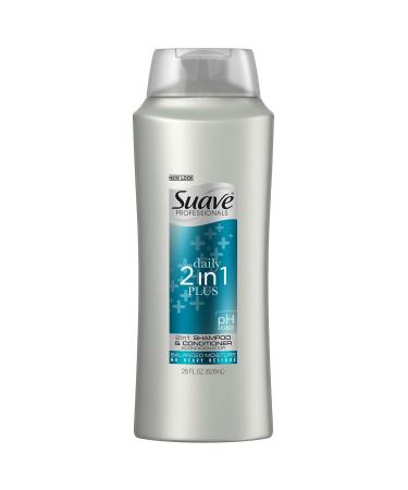 Suave Professionals 2 in 1 Plus Shampoo & Conditioner 28oz
