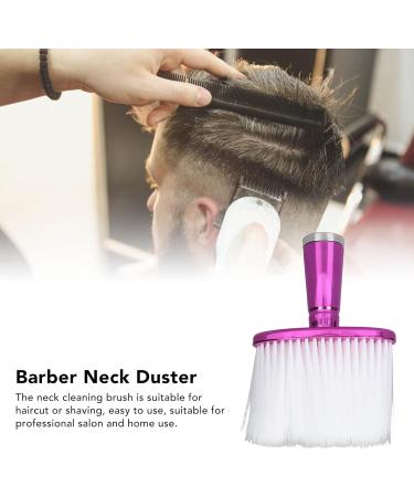 Barber Neck Duster Brush Electroplated Barber Cleaning Brush with Nylon Bristles Easy Using Salon Home Neck Cleaning Duster Brush for Hair Cutting Practical Gift for Hairdresser Dad Husband - Buy Online on SooperMarket.com
