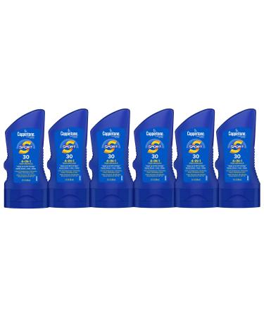 Coppertone Sport Sunscreen Lotion Broad Spectrum SPF 30 Sunscreen Multi Pack 3 Fl Oz Pack of 6 3 Fl Oz (Pack of 6)