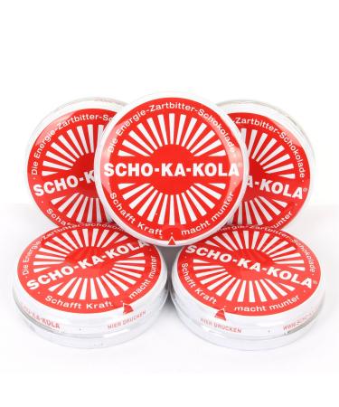 Scho-Ka-Kola German Caffeine Chocolate - Set of 5