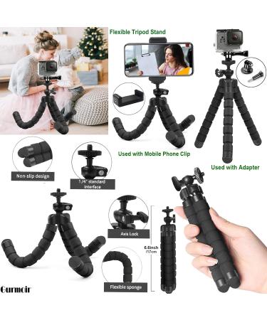 Gurmoir Large Carrying Case Kit for GoPro Hero 11-5, Insta360, AKASO, DJI Osmo - Action Camera Accessories Bundle for Ultimate Protection and Portability - Buy Online on SooperMarket.com