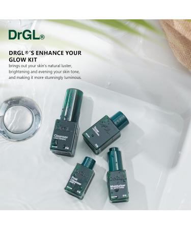 DrGL Enhance Your Glow Intro Kit - 4 Step Anti-Aging Skin Care Set for Radiant Skin | International Shipping Available - Buy Online on SooperMarket.com