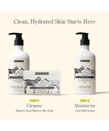 Beekman 1802 Hand Wash & Lotion Set - 12.5 oz - Goat Milk Cruelty-Free Unscented - Hydrating & Gentle for Sensitive Skin - International Shipping Available - Buy Online on SooperMarket.com