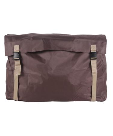 QHP Stable Packsack Utensil Container for Blankets and Care Items (brown/beige)