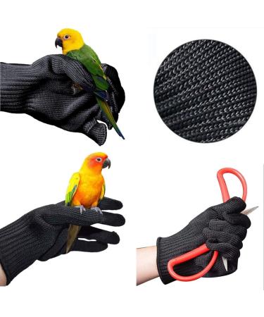 Alfyng Bird Training Anti-Bite Gloves for Small Animals Protective Chewing Gloves for Squirrels Hamsters Parrotlets Cockatiels Finches & Macaws (1 Pair) | Best International Shipping - Buy Online on SooperMarket.com