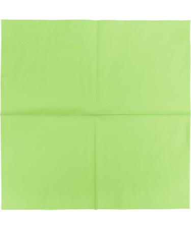 HEKU 100 Light Green Napkins - 3-Layer 33x33cm Highly Absorbent Stylish & Practical 5-Pack for Events & Gastronomy - International Shipping Available - Buy Online on SooperMarket.com