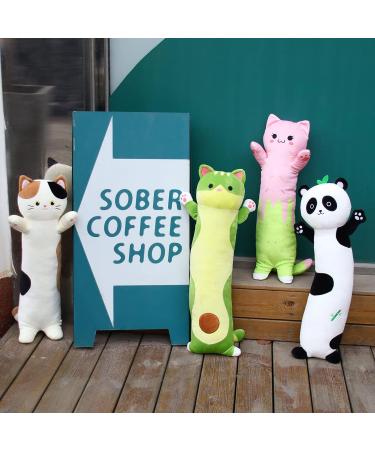 Yamepuia Long Avocado Cat Pillow 56CM - Soft Avocado Hugging Plush Doll for Kids, Boys, and Girls - Buy Online on SooperMarket.com