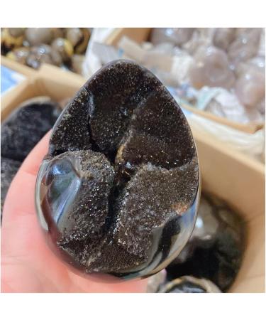 Crystal 1pcs 900-1.1kg Natural Curvature of The Furnishing Articles Turtle Grain s Ball Septarian Nodule Crystal Quartz - Buy Online on SooperMarket.com