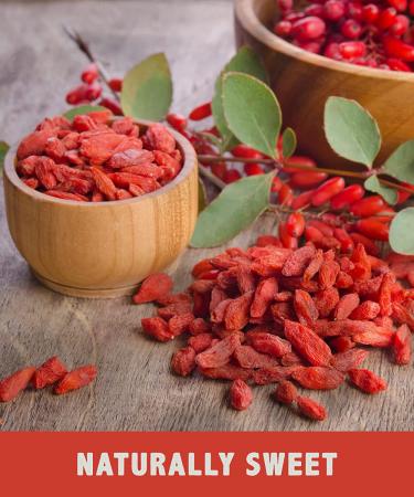 Organic Raw Goji Berries - 2 lbs/32oz USDA Certified Superfood - Non GMO, Resealable Bag - by Nutrient Elements - Buy Online on SooperMarket.com