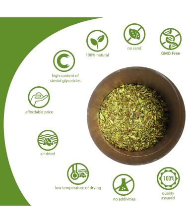 Stevia Leaves from Paraguay Loose Tea 2-3cm wellsifted 400G - Buy Online on SooperMarket.com