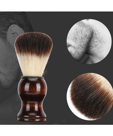 Ankroyu Portable Men's Shaving Brush - Facial Cleaning Foam Razor Brush & Beauty Tool for Beard Care - Buy Online on SooperMarket.com