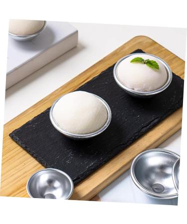 Cabilock Hemisphere Cake Pan 24 Pcs DIY Baking Mold DIY Chocolate Molds Dessert Making Mold Fine Bath Ball Aluminum Alloy - Buy Online on SooperMarket.com