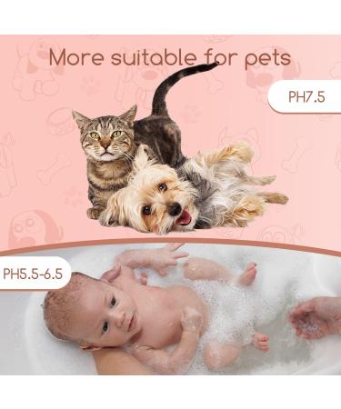 Nobleza Dog Shampoo for Itching & Mites - Anti-Bacterial Sensitive Formula for Cats Puppies & Kittens - 250ml Red - Buy Online on SooperMarket.com