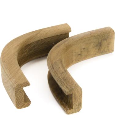 Whitecap 60826 Teak Inside Corner Bulkhead Molding - 3/4 Track - Buy Online on SooperMarket.com