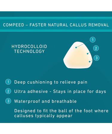 Compeed Callouses 6 Medium Plasters - Advanced Treatment for Smooth Skin - Buy Online on SooperMarket.com