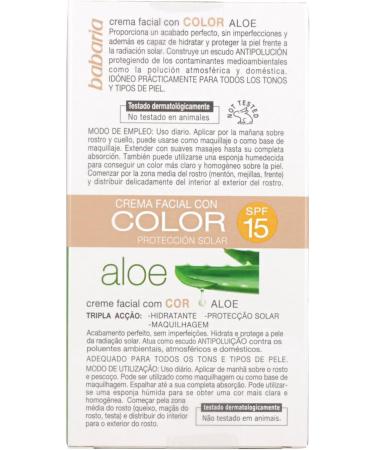 Aloe Vera BB Cream SPF15 50ml - Natural Coverage for Radiant Skin - Buy Online on SooperMarket.com