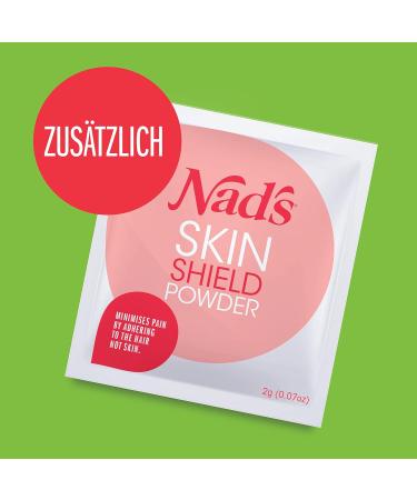 Nads Cold Wax Strips for Eyebrows - Gentle Hair Removal for All Skin Types | International Shipping Available - Buy Online on SooperMarket.com
