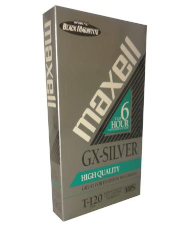 Maxell GX-Silver T-120 VHS (1-pack)