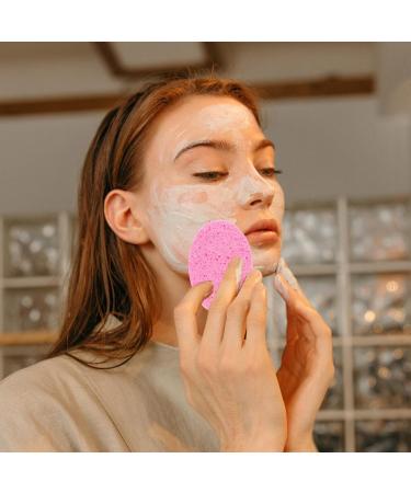 Cabilock Facial Sponge - 12pcs Round Cleansing Makeup Remover Pads | Exfoliating Wipes for Smooth Skin - International Shipping Available - Buy Online on SooperMarket.com