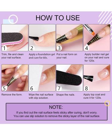 Saviland Builder Nail Gel - 100g/3.5oz Clear Hard Gel for Nail Extensions and Strengthening - DIY Manicure Art - Buy Online on SooperMarket.com
