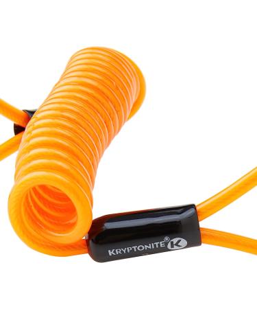 Kryptonite Evolution Compact Disc Lock- Orange 13mm Hardened Steel Shackle with 3 Stainless Steel Keys - Buy Online on SooperMarket.com