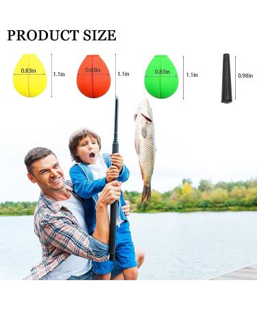 Gourami Trout Float Fly Fishing Indicators Bobbers Red 15 pcs - High-Quality Fishing Accessories - Buy Online on SooperMarket.com