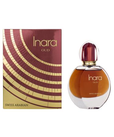 Swiss Arabian Inara Oud - Luxury Products from Dubai - Long Lasting Addictive Personal EDP Spray Fragrance - Seductive Signature Aroma - 1.8 oz