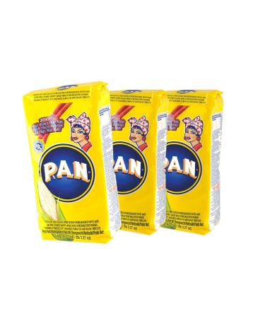 White corn flour precooked Colombia - Venezuela bag 1 0 kg - Harina de Maiz Blanco precocida 3 x 1kg.