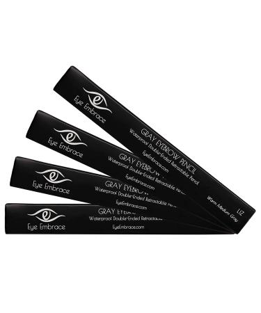 Eye Embrace Liz Medium Gray Eyebrow Pencil - Waterproof & Cruelty-Free - Buy Online on SooperMarket.com