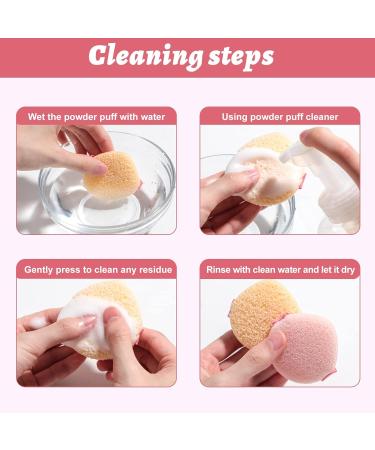 BS-MALL Face Clean Sponge - Gentle Makeup Removal Pads (Pack of 6) | International Shipping Available - Buy Online on SooperMarket.com
