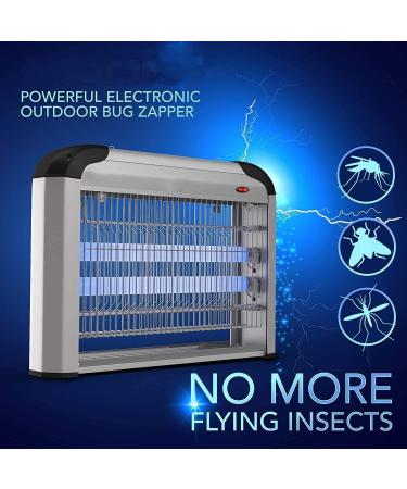 Buy Cefrank Mosquito Killer - Powerful 2800V Insect Destruction with UV Light | 20W Fly Trap for Home & Business - Buy Online on SooperMarket.com